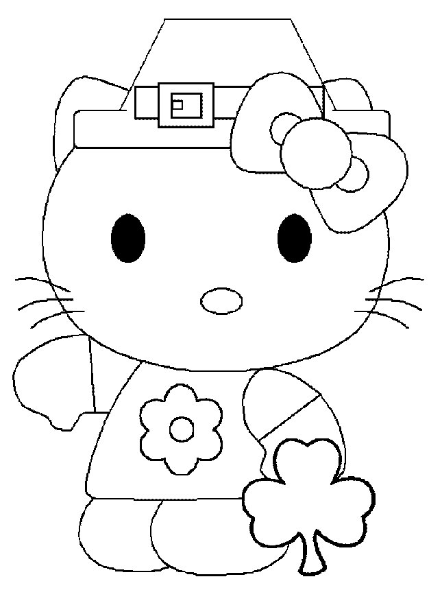 Hello Kitty kolorowanki